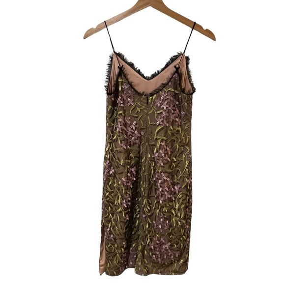 X by NBD Revolve Simon Dress Sz 2 Embroidered Floral Mesh Y2K Fairycore Cocktail - Picture 5 of 12